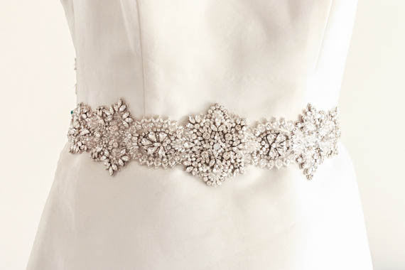 belts for a wedding dress